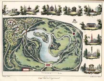 G. Thouin:  Plans raisonnés de toutes les espèces de jardins.  1820