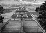 S. Kleiner: Réprésentation chateaux de Weissenstein avec les jardins 1728