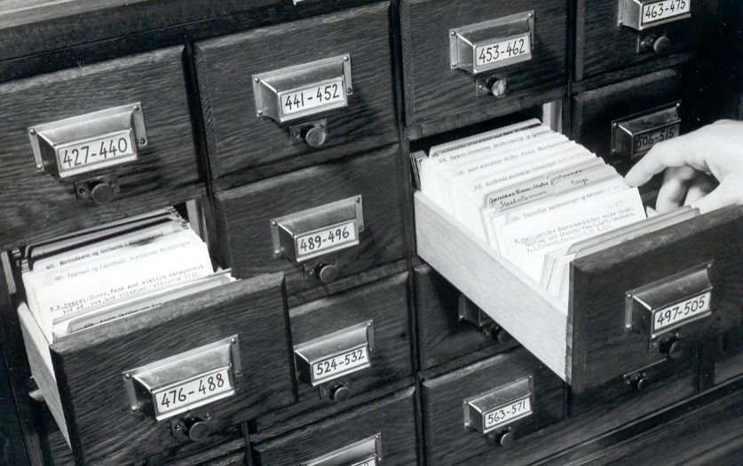 The first card index