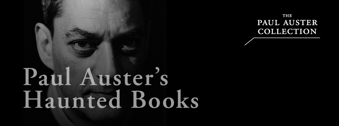 Paul Auster's Haunted Books